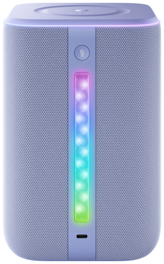 Умная колонка Яндекс Станция 3 с Zigbee фиолетовый YNDX-00060PPL